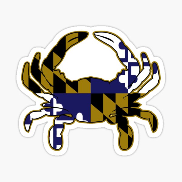 Buy Ravens Maryland Flag - Die cut stickers - StickerApp