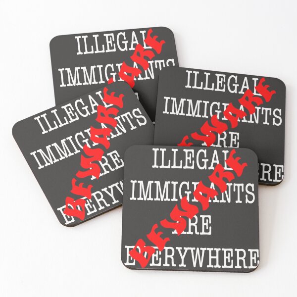 Item preview, Beware Illegal Immigrants are Everywhere designed and sold by James E. Guin.