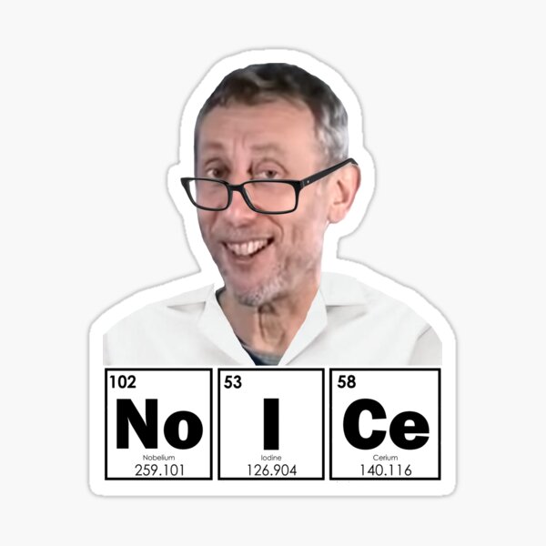 Michael Rosen the Chemist Sticker