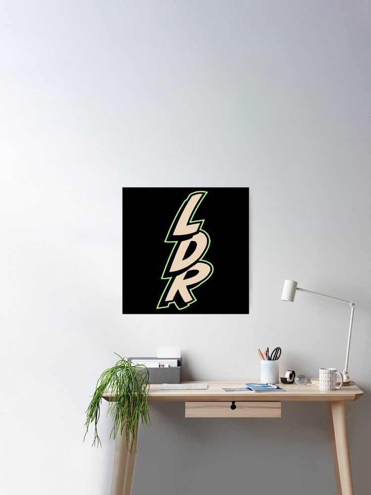 LDR logo - Green Poster for Sale by KaiDee