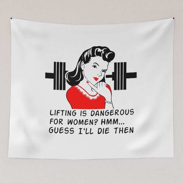 Item preview, Girls shouldn't lift designed and sold by Tim Addison.