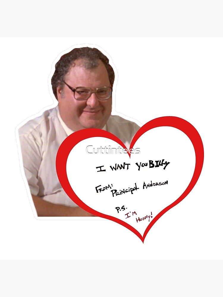 Billy Madison Principal Note Greeting Card