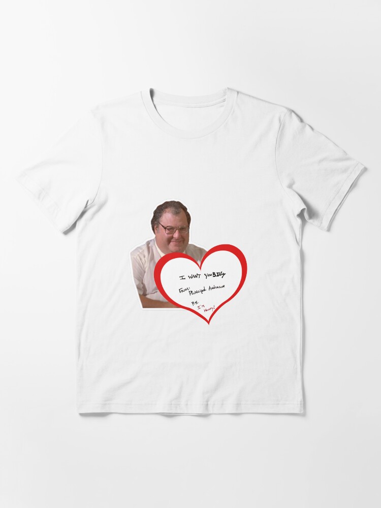 Alternate view of Billy Madison Principal Note Essential T-Shirt