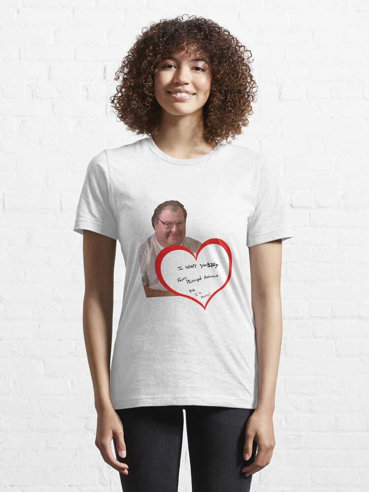 Alternate view of Billy Madison Principal Note Essential T-Shirt