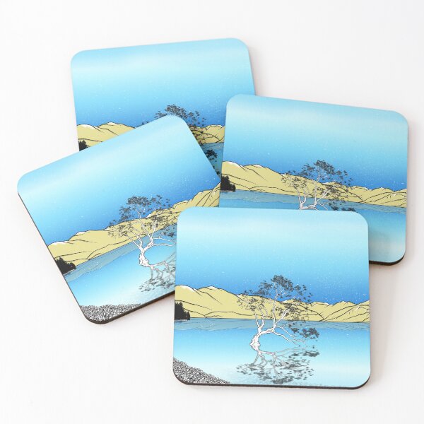 Item preview, Tree in the lake Wanaka designed and sold by ekpatterns.