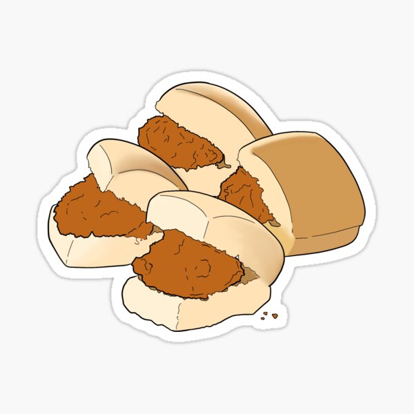 4ct chicken minis Sticker