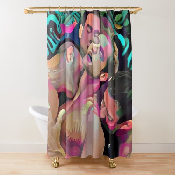 Collaboration Shower Curtain