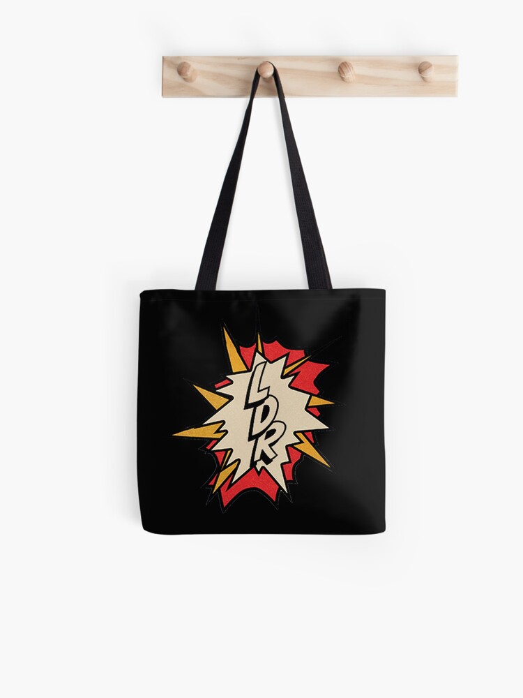 LDR Logo - with black background Tote Bag for Sale by KaiDee