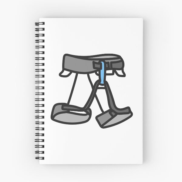 Item preview, Blue Climbing Harness Doodle designed and sold by jeffs-stickers.