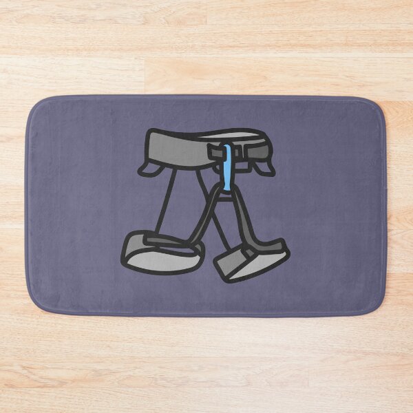 Item preview, Blue Climbing Harness Doodle designed and sold by jeffs-stickers.