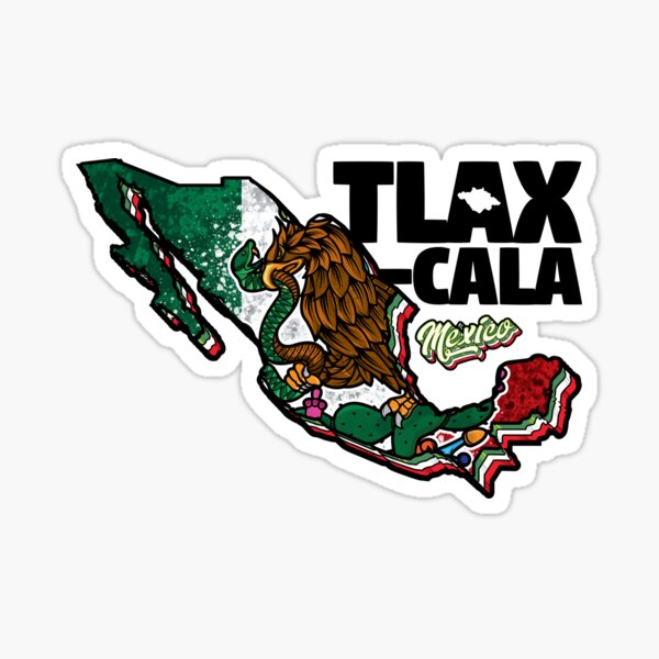 Item preview, Tlaxcala, Map of Mexico designed and sold by Fr33m4n1111.