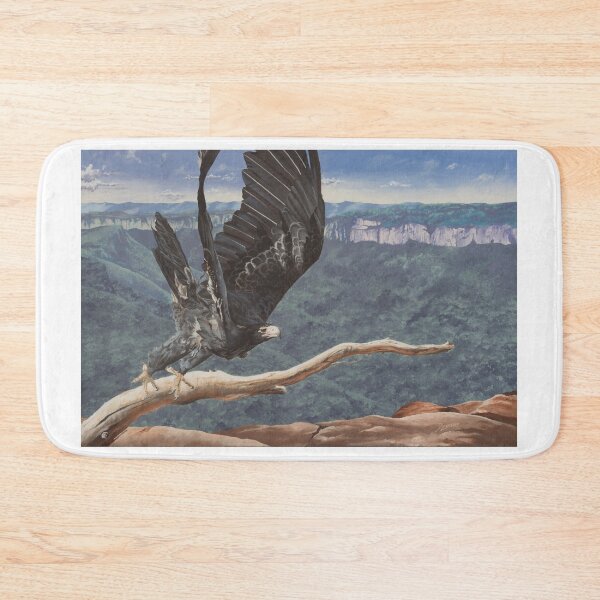 Item preview, Composition in Red, Blue & Grey - Wedge-tailed Eagle designed and sold by Dario Zanesco.