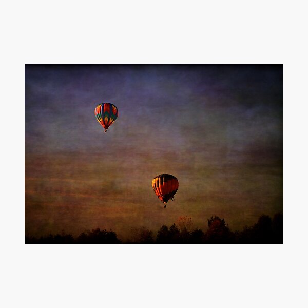 As The Sun Goes Down In This Sleepy Little Town Photographic Print