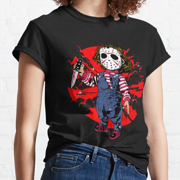 Horror Mashups: Jason & Chucky Classic T-Shirt