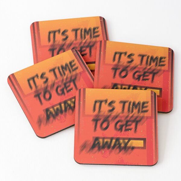 Item preview, It's Time to Get Away designed and sold by FFDoodles.