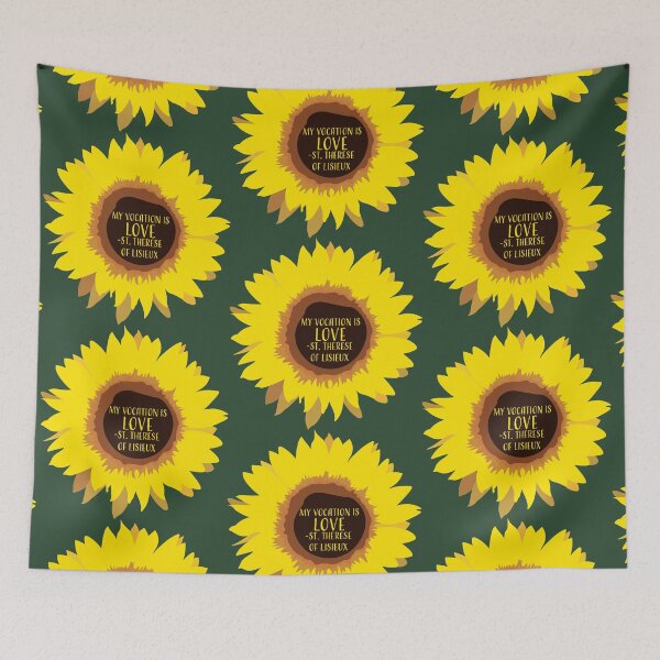 Item preview, My vocation is love, sunflower designed and sold by mfarnet1019.