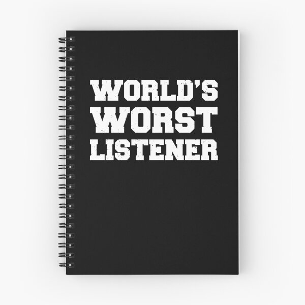 Item preview, World's Worst Listener For Funny Dad designed and sold by oberdoofus.