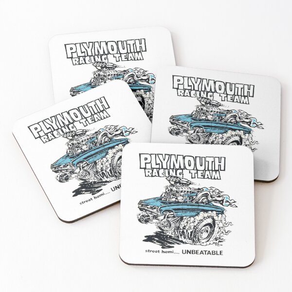 Item preview, Plymouth Racing Team designed and sold by Retrostickersnz.