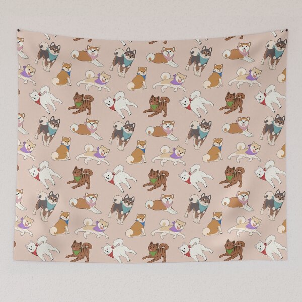 Item preview, Nihon Ken Pattern - PINK designed and sold by SnowWolpard.