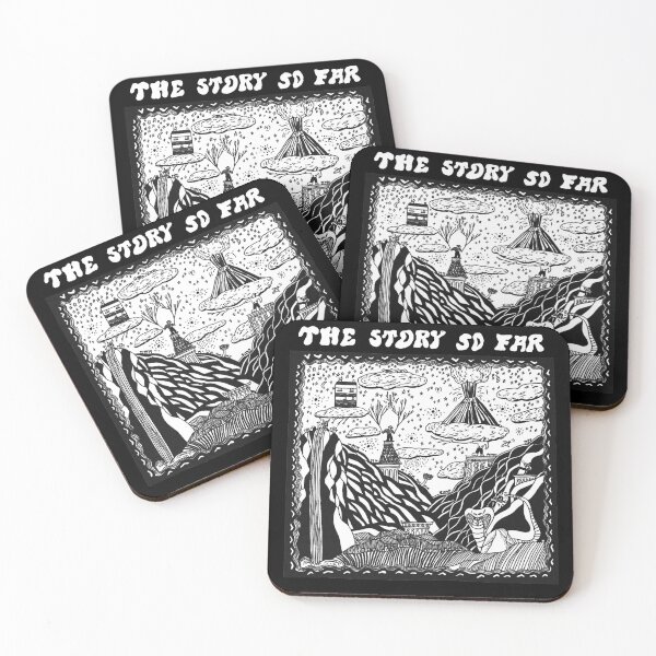 The Modern Story Coasters (Set of 4)