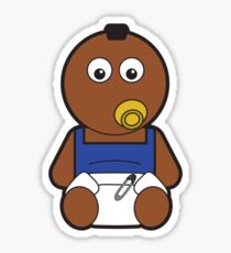 Baby Mr T Icon Sticker