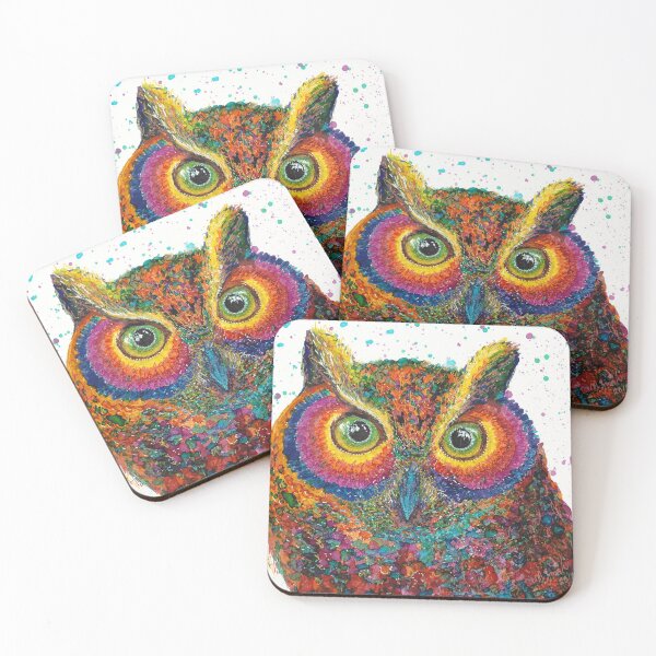 Item preview, A Big Bright Beautiful Owl designed and sold by Maureen Zmak.