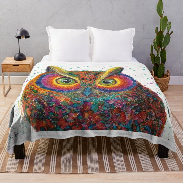 Item preview, A Big Bright Beautiful Owl designed and sold by Maureen Zmak.