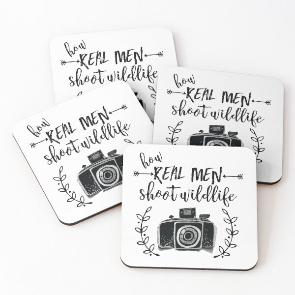 Item preview, How Real Men Shoot Wildife designed and sold by Katey1285.