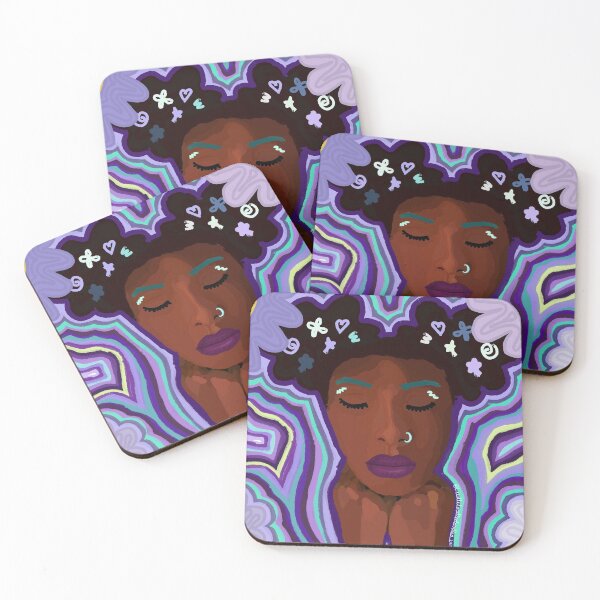 Item preview, Afro Puffs  designed and sold by Kalila Jones.