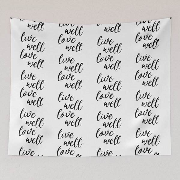 Item preview, Live well love well designed and sold by Kerry Pritchard.