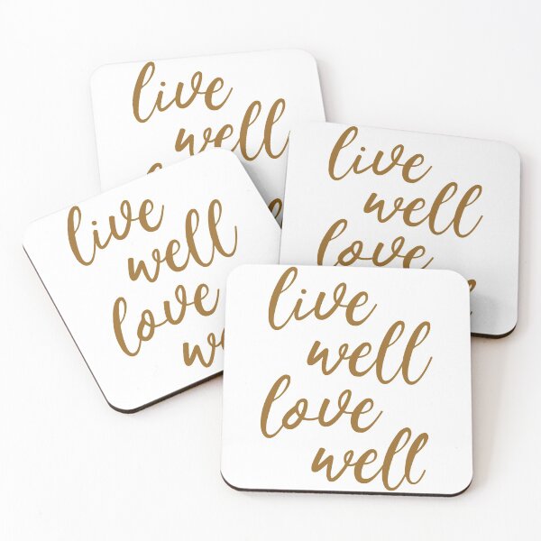 Item preview, Live well love well designed and sold by Kerry Pritchard.