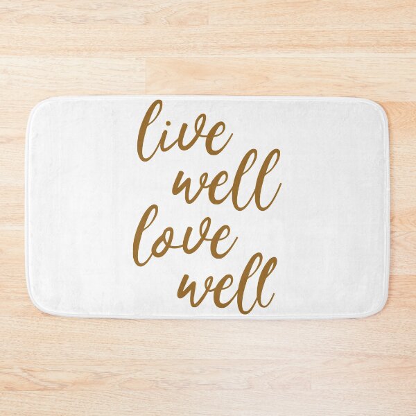 Item preview, Live well love well designed and sold by Kerry Pritchard.
