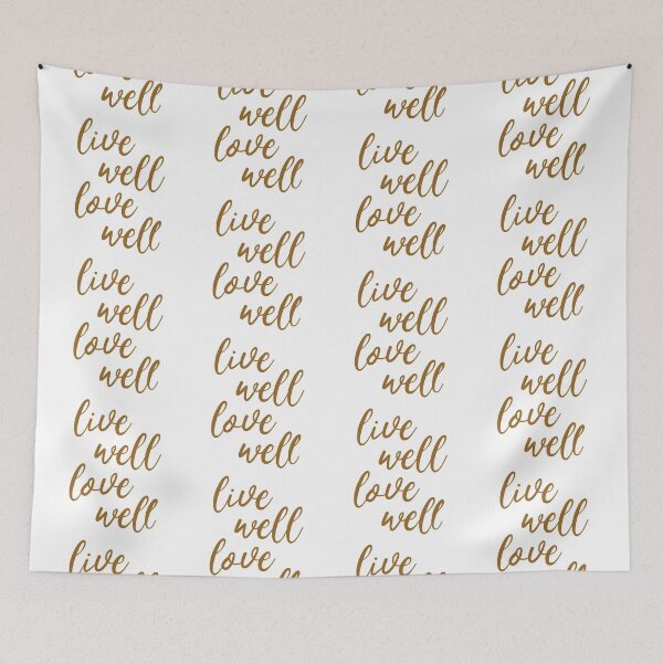 Item preview, Live well love well designed and sold by Kerry Pritchard.