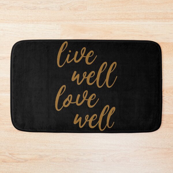 Item preview, Live well love well designed and sold by Kerry Pritchard.