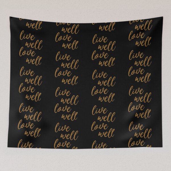 Item preview, Live well love well designed and sold by Kerry Pritchard.