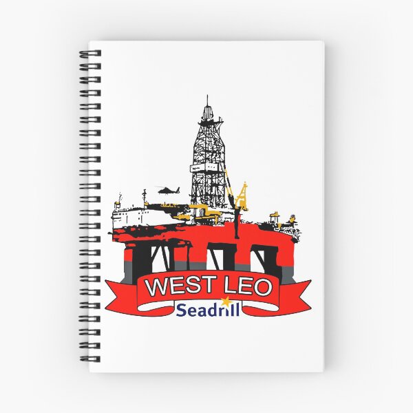 Item preview, Oil Rig West Leo; designed and sold by StickerApe.
