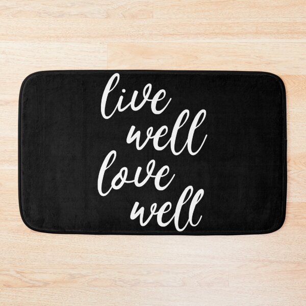 Item preview, Live well love well designed and sold by Kerry Pritchard.