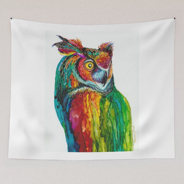 Item preview, Abstract Owl designed and sold by Maureen Zmak.
