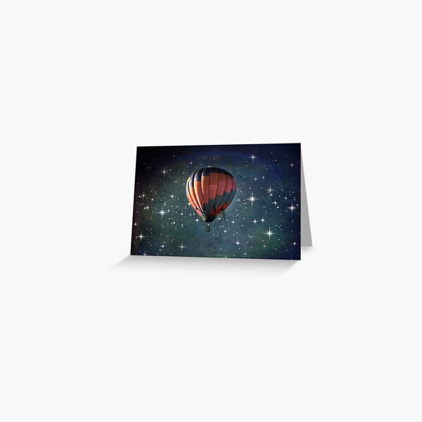 Off To Another Galaxy Greeting Card