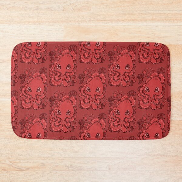 Item preview, Happy Octopus Squid Kraken Cthulhu Sea Creature - Chile Oil Red designed and sold by bignose1977.