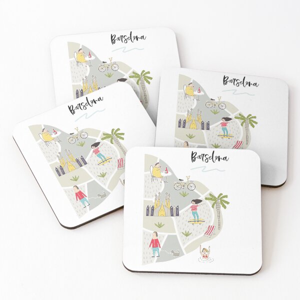 Item preview, Barcelona Map designed and sold by All-Streets.