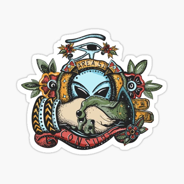 Storm area 51 Sticker