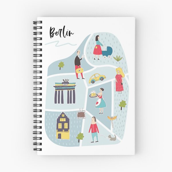Item preview, Berlin Map designed and sold by All-Streets.