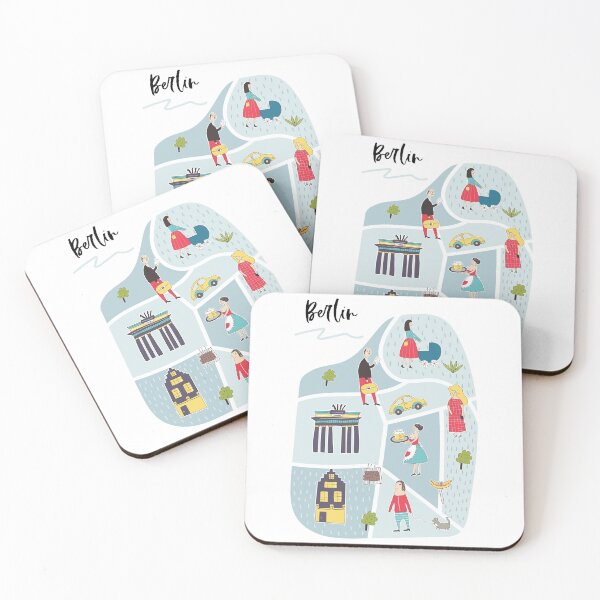 Item preview, Berlin Map designed and sold by All-Streets.