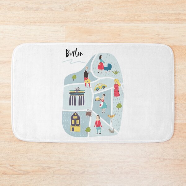 Item preview, Berlin Map designed and sold by All-Streets.