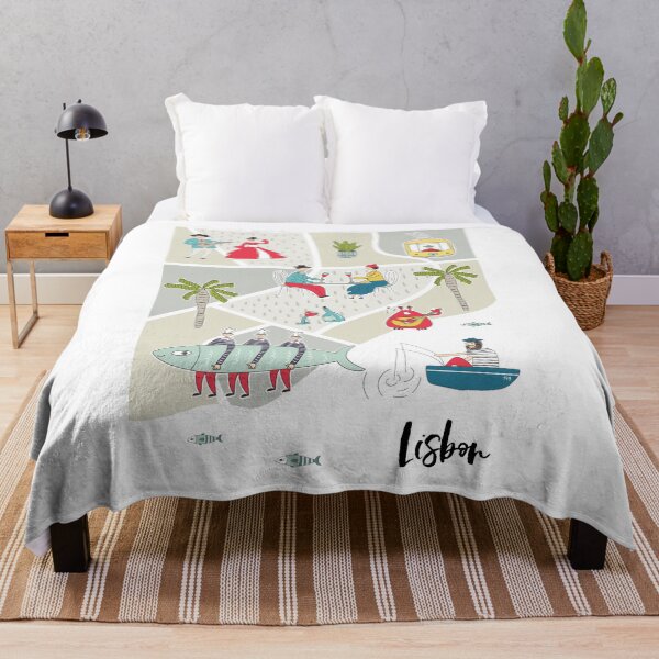 Item preview, Lisbon Map designed and sold by All-Streets.