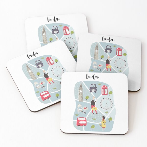Item preview, London Map designed and sold by All-Streets.
