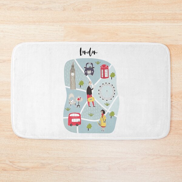 Item preview, London Map designed and sold by All-Streets.