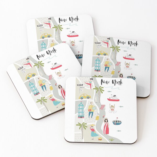 Item preview, New York Map designed and sold by All-Streets.