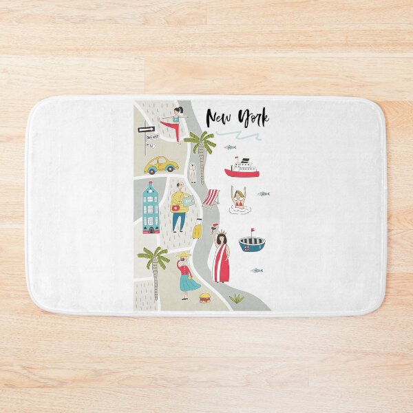 Item preview, New York Map designed and sold by All-Streets.